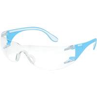 Lunettes de s&eacute;curit&eacute; bleu/blanc Adapt Lite, Lentille Transparent, Antibu&eacute;e/Anti-&eacute;gratignures, ANSI Z87+/R&eacute;pond ou surpasse la norme CSA Z94.3 Equipex