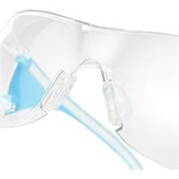 Lunettes de s&eacute;curit&eacute; bleu/blanc Adapt Lite, Lentille Transparent, Antibu&eacute;e/Anti-&eacute;gratignures, ANSI Z87+/R&eacute;pond ou surpasse la norme CSA Z94.3 Equipex
