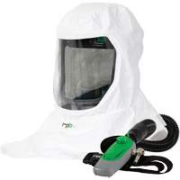 Respirateur T-Link avec casquette, tube de respiration & C40, Cagoule ample & visi&egrave;re Equipex