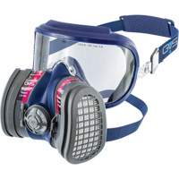 Respirateur &agrave; profil bas Elipse Integra OV-P100 NIOSH avec filtres de rechange, &eacute;lastom&egrave;re/Thermoplastique, Petit/Moyen Equipex
