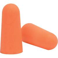 Bouchons d'oreilles coniques jetables en mousse de PU orange SEALTEC33, Vrac - Boîte Equipex
