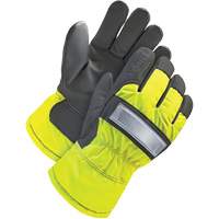 High-Visibility Fitter's Glove, X-Small, Grain Goatskin Palm, Thinsulate Inner Lining Equipex