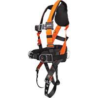Harnais complet pour entrepreneur Miller Titan avec connecteur PFL/SRL et coussin lombaire, Certifi&eacute;e CSA, Classe AP, Moyen/Petit, Cap. 420 lb Equipex