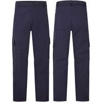 Pantalon cargo de 9 oz bleu marin Avenger, style 611, Coton/Nylon, Bleu marin, Taille 28 Equipex