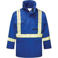 Parka de 9 oz isol&eacute; Avenger, style 3215, Hommes, T-petit, Bleu Equipex
