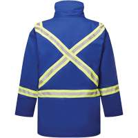 Parka de 9 oz isol&eacute; Avenger, style 3215, Hommes, T-petit, Bleu Equipex