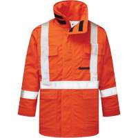 Parka isol&eacute; de 9 oz Haute visibilit&eacute; Avenger, style 515, Hommes, T-petit, Orange Equipex