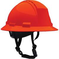 Kilimanjaro Full Brim Safety Helmet with HDPE Shell, Meets CSA Type 2, Ratchet Suspension, Vented Equipex