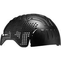 Casque l&eacute;ger de style casquette Skullerz 8955 avec micro-bordure, Vert lime haute visibilit&eacute; Equipex