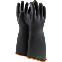 NOVAX&reg; Rubber Insulating Glove with Contour Cuff, ASTM Class 3, Size 8, 18" L Equipex