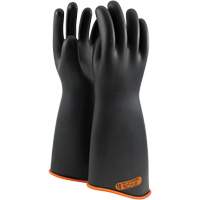 NOVAX&reg; Rubber Insulating Glove with Contour Cuff, ASTM Class 4, Size 9, 18" L Equipex