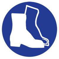 &eacute;tiquettes avec pictogramme Right to Know - Bottes, Vinyle, Feuille, 1" lo x 1-1/8" la Equipex