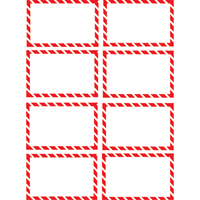 &eacute;tiquettes SIMDUT 800/pqt, Papier, Rouleau, 2-3/4" lo x 4-1/4" la Equipex