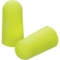 Bouchons d'oreilles n&eacute;on jaune E-A-Rsoft, Vrac - Sac en poly Equipex