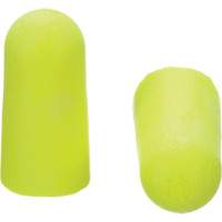 Bouchons d'oreilles n&eacute;on jaune E-A-Rsoft, Vrac - Sac en poly Equipex