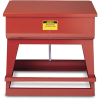 Bassins de rinçage en acier sur pied Equipex