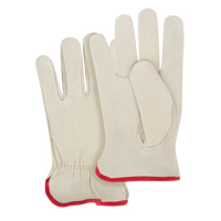 Close-Fit Driver's Gloves, Small, Grain Cowhide Palm Equipex