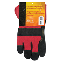 Gants d'ajusteur doubl&eacute;s pour l'hiver &agrave; chaleur sup&eacute;rieure, Grand, Paume en Cuir de vache refendu, Doublure en Thinsulate Equipex