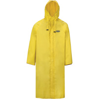 Hurricane Flame Retardant/Oil Resistant Rain Suits - 48" Coat, 5X-Large, Yellow Equipex