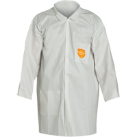 ProShield&reg; 60 Lab Coat, Microporous/Polypropylene, White, Medium Equipex