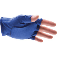 Doublures antichocs pour gants sans doigts, main droite, 6/T-petit, Paume en Synth&eacute;tique, Poignet &agrave; enfiler Equipex