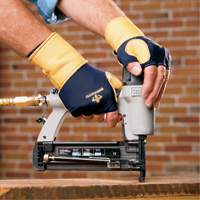 Gants de protection sup&eacute;rieure contre les impacts & les microtraumarismes r&eacute;p&eacute;t&eacute;s, main droite, Taille T-petit, Paume Cuir fleur Equipex