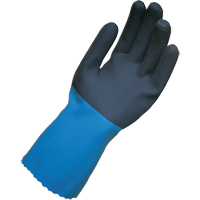 StanZoil NL34 Gloves, Size 6/Small, 12" L, Neoprene, Cotton Inner Lining, 25-mil Equipex