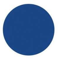 &eacute;tiquettes rondes inscriptibles, Cercle, 3" lo x 3" la, Bleu Equipex