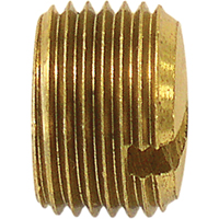 Bouchon de tuyau (avec fentes), 1/8" dia., Laiton Equipex