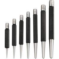 7-Piece Centre Punches With Square Shank Equipex