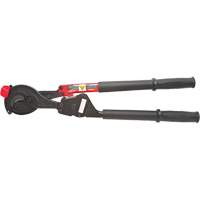 Soft Cable Ratchet Cutter, 27-1/2" Equipex