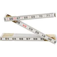 Red End&reg; Two Way&reg; Rule, 6' L, Wood, 1/16" Graduations Equipex