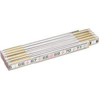 Red End&reg; Flat Reading Rule, 6' L, Wood Equipex