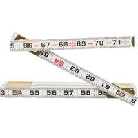 Red End&reg; Flat Reading Rule, 6' L, Wood Equipex