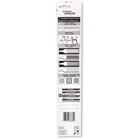 Sharpening File, Flat, 8", Single/Double Equipex