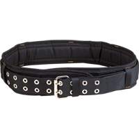 Ceinture matelass&eacute;e large, Polyester, Noir Equipex