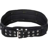 Ceinture de confort matelass&eacute;e de 5" de largeur, Nylon, Noir Equipex