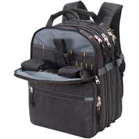 75-Pocket Tool Backpacks, 13" L x 17-1/2" W, Black, Nylon Equipex