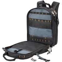 75-Pocket Tool Backpacks, 13" L x 17-1/2" W, Black, Nylon Equipex