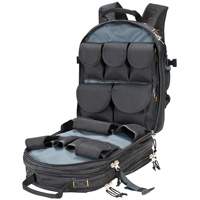75-Pocket Tool Backpacks, 13" L x 17-1/2" W, Black, Nylon Equipex