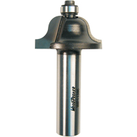 Fraises au carbure Woodpecker, 1" dia., 1/2" tige Equipex