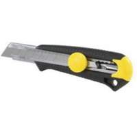 Dynagrip Snap-Off Knife, 18 mm, Steel, Plastic Handle Equipex