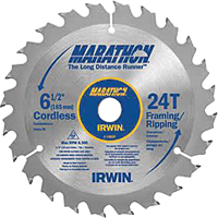 Marathon&reg; Saw Blades, 5-3/8", 18 Teeth, Wood Use Equipex