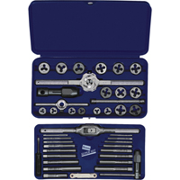 Hanson&reg; Metric Tap & Hex Die Set, 25 Pieces Equipex