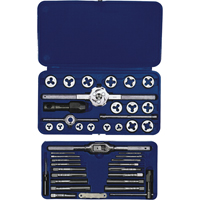 Hanson&reg; Fractional Tap & Hex Die Set, 41 Pieces Equipex