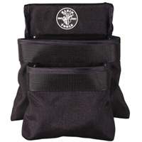 PowerLine Series 2-Pocket Utility Pouch, 1000 Denier Cordura&reg;, Black Equipex