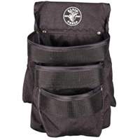 PowerLine Series 3-Pocket Utility Pouch, 1000 Denier Cordura&reg;, Black Equipex