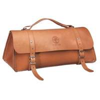 20" Deluxe Leather Bag, Leather, 1 Pockets, Brown Equipex