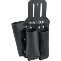 Pliers, Rule & Screwdriver Holder, Multiple Tool Holder, Leather, 3 Pockets Equipex
