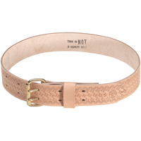 Ceinture porte-outils maroquin&eacute;e robuste, Cuir, Havane Equipex